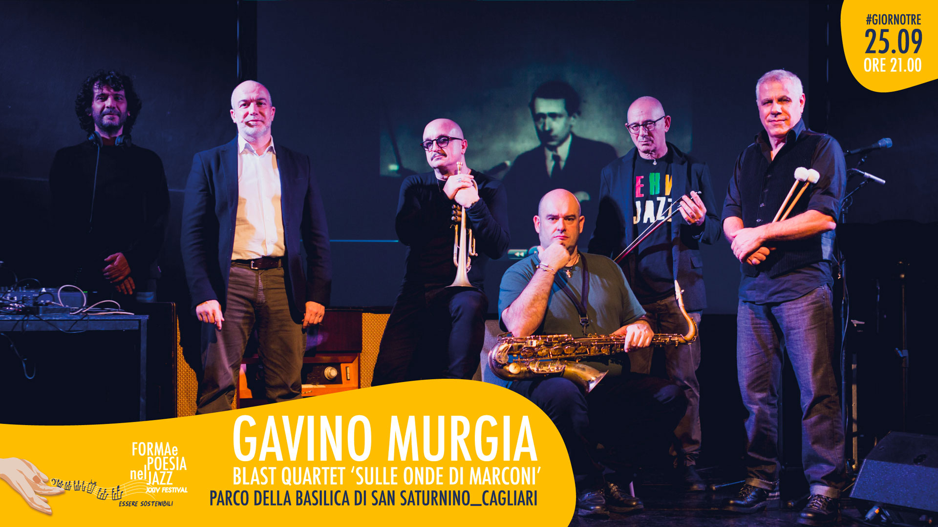 Pes e Ganau | 26-09-2021 | Parco della Basilica di San Saturnino - Cagliari - Forma e poesia nel jazz 2021
