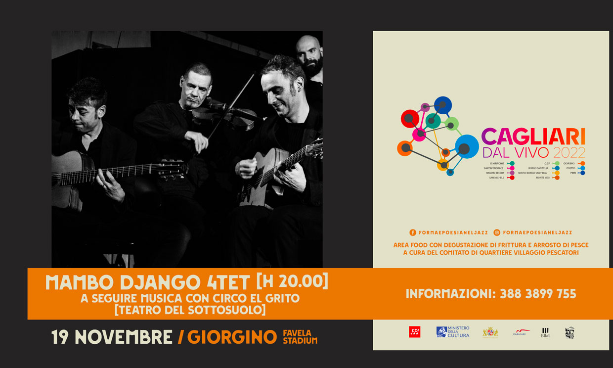 Mambo Django 4tet - Cagliari dal vivo - 19 11 2022