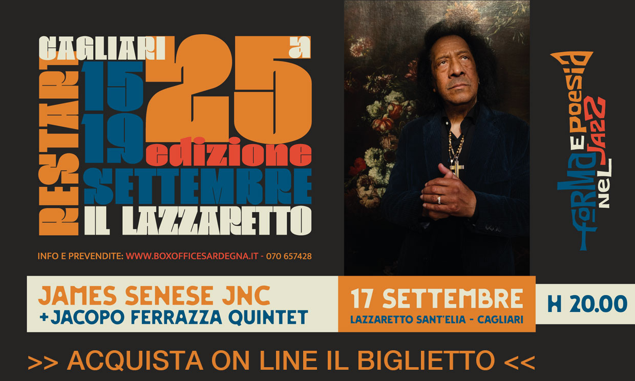 Forma e poesia nel jazz XXIV edizione - 16 settembre 2022 - Cagliari - Quintorigo + Enzo Favata quartet - Ticket su boxol